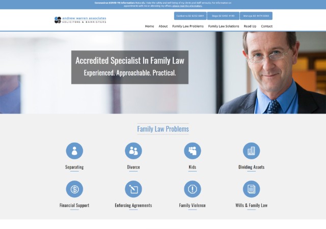 Andrew Warren Website Home